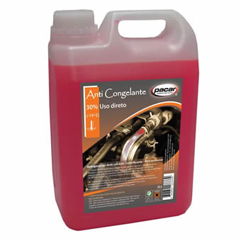 Anticongelante 30% -15ºC. Vermelho - 5L